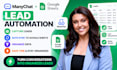 automate manychat leads into google sheets