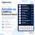 build airtable and make CRM business process automation