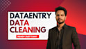 do fast copy paste, data cleaning and data enrty