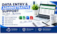 do data entry, excel data cleaning and administrative support