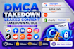 delete,remove,takedown copyright content,posts,facebook,tiktok,reddit,ig,yt dmca