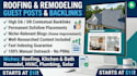 do roofing and remodeling niche guest posts