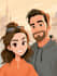 make a disney cartoon illustration