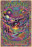 design retro psychedelic poster art