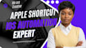 create apple shortcuts ios automation for workflow log meal tracker daily water