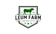 design custom owning land and raising cattle logo