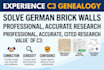 do professional german genealogy research