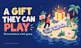 create a personalized browser mini game as a unique gift