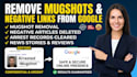 remove mugshots, delete negative links,article, news, arrest records from google