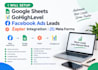 setup google sheets gohighlevel facebook ads leads zapier integration meta forms