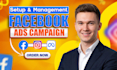 setup facebook ads campaign, fb ads, instagram ads, fb or meta ad marketing