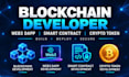 develop blockchain web3 dapp smart contract and crypto token