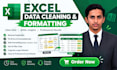 clean,format,merge,split and excel data