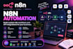 build n8n automation workflows and API integrations