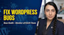 fix wordpress issues, elementor bugs, and woocommerce errors