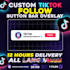 create tiktok follow button animation