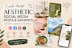 design aesthetic social media posts