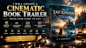 create a cinematic book trailer video