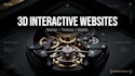 develop a 3d interactive website with threejs and webgl