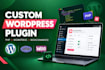 develop a custom wordpress plugin with PHP