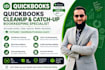 do quickbooks cleanup, catch up bookkeeping and accounts reconciliation