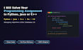 solve your programming assignment in python c java