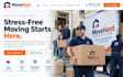 wix moving company website movers relocation quote booking service