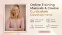 create online training manual course curriculum development lms course content