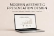 design modern and aesthetic canva presentation slides