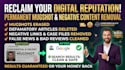 remove negative news articles delete negative links mugshots from google