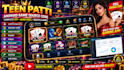 teen patti game development, android app and admin panel