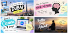 design professional youtube thumbnails and canva graphics