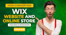 design wix website redesign wix website develop wix website and ecommerce store