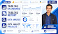 build interactive tableau dashboards and professional data reports