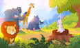 draw a children book illustration