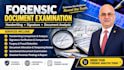 do forensic handwriting analysis, signature comparison, document analysis