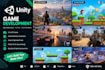 create unity 2d, 3d mobile game development as unity game developer