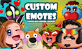 draw custom emotes for twitch, kick, discord, youtube