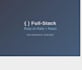 build a full stack web app with ruby on rails and react
