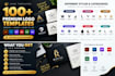 create professionnelle graphic design and business logo