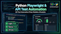 build python playwright automated tests