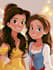 make a disney cartoon illustration