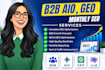 do b2b aio, GEO, local and complete monthly SEO services