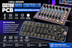 design custom midi controller pcb with usb buttons faders and encoders