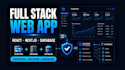 full stack developer, front backend web developer, full stack website developer