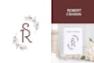 make wedding logo, wedding monogram, floral, invitation or initials design