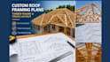 create custom roof framing plans, timber frame and truss layout