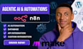 automate your wordpress woocommerce with n8n and make com