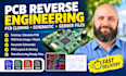 do pcb reverse engineering, pcb cloning, schematic design and gerber files