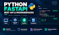 build a python fastapi restapi or microservice